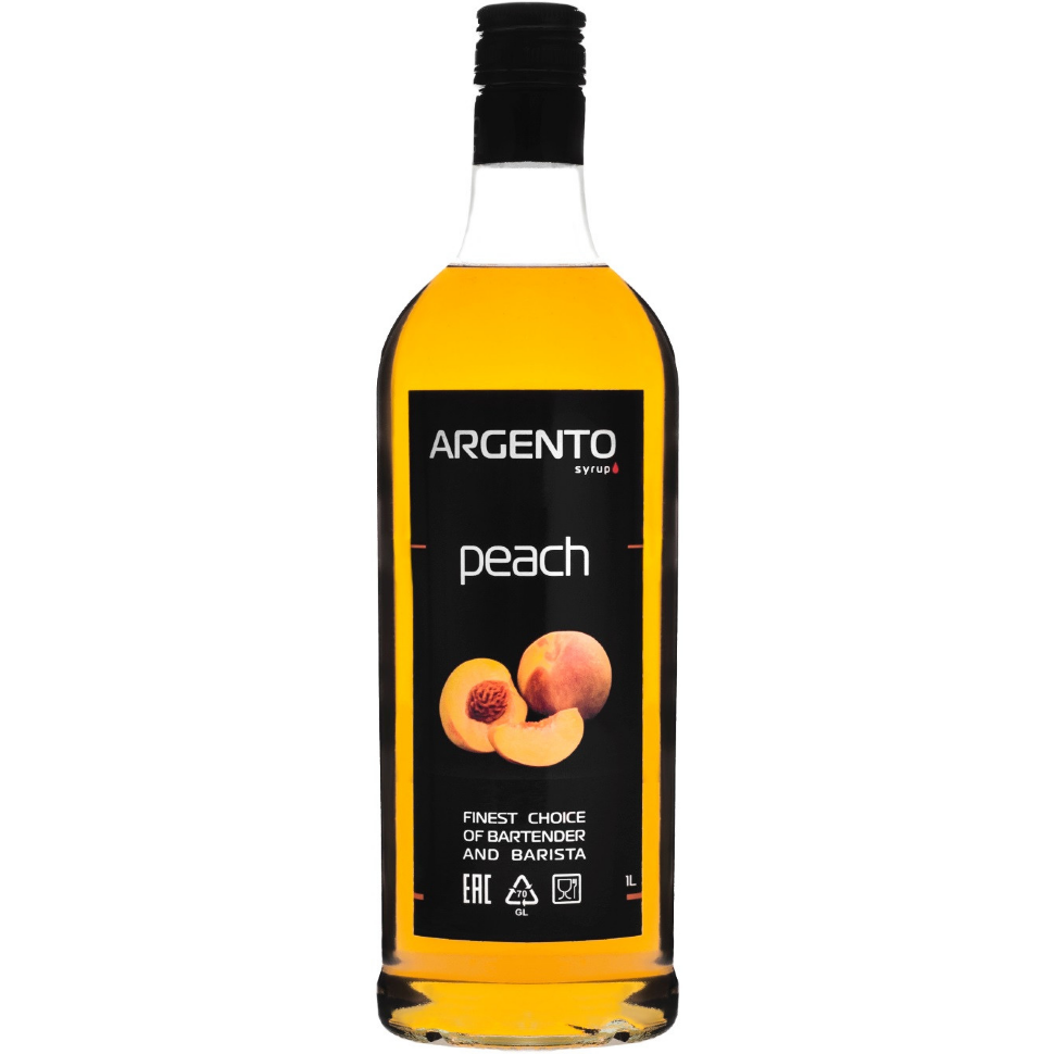 Сироп Argento Peach (Персик) 1л