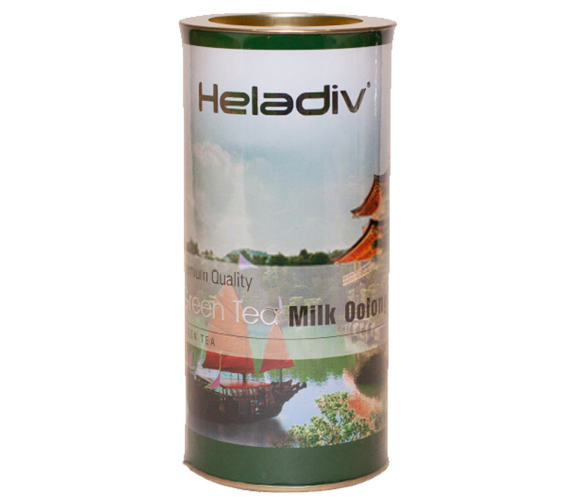 Чай Heladiv MILK OOLONG (молочный улун), листовой, в тубе, 100г