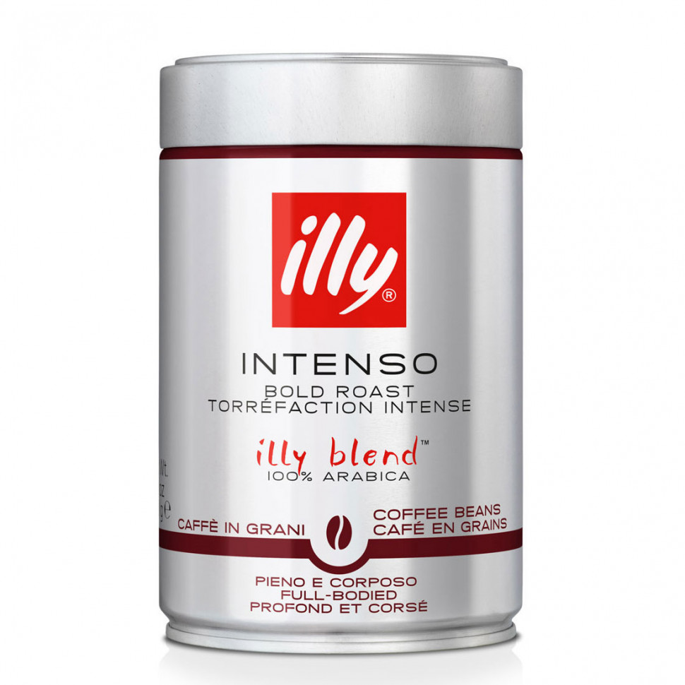 Кофе в зернах illy Intenso (Интенсо) темной обжарки, 250г