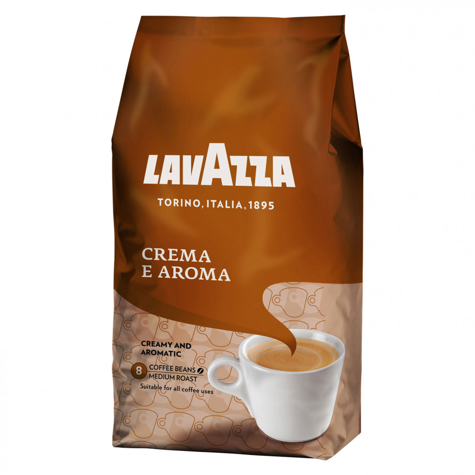Кофе в зернах Lavazza Crema e Aroma (Крема и Арома), в зернах, 1кг