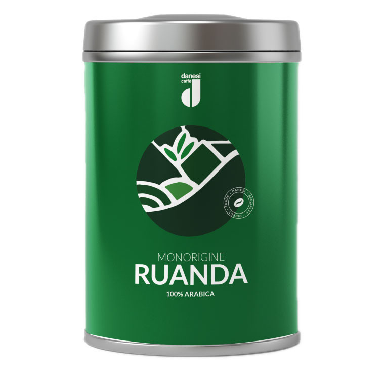Кофе молотый Danesi Ruanda (Руанда), молотый, ж/б, 250г