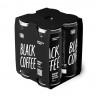 Кофе Tasty Coffee "Black Coffee" (Черный кофе), готовый напиток в ж/б, 250мл